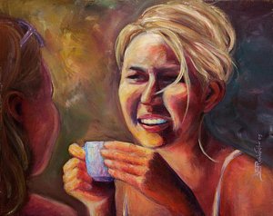 300x238 Gossip Girl Paintings Fine Art America - Gossip Girl Painting