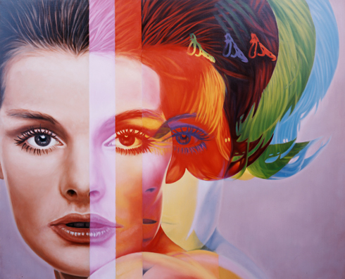 490x397 Richard Phillips Unveiled - Gossip Girl Painting