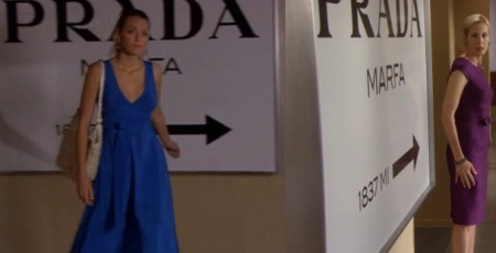 450x230 Diy Prada Marfa Sign Big Apple Bitch - Gossip Girl Painting