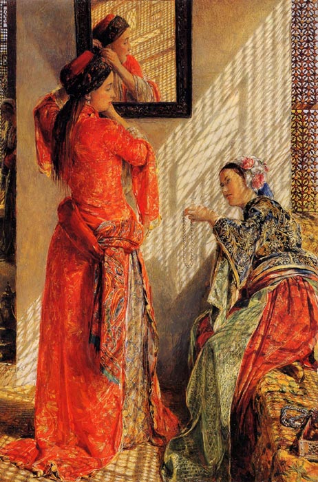 462x700 Indoor Gossip, Cairo - Gossip Painting
