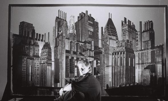 589x354 Jean Pierre Trevor Indexfx - Gotham City Painting