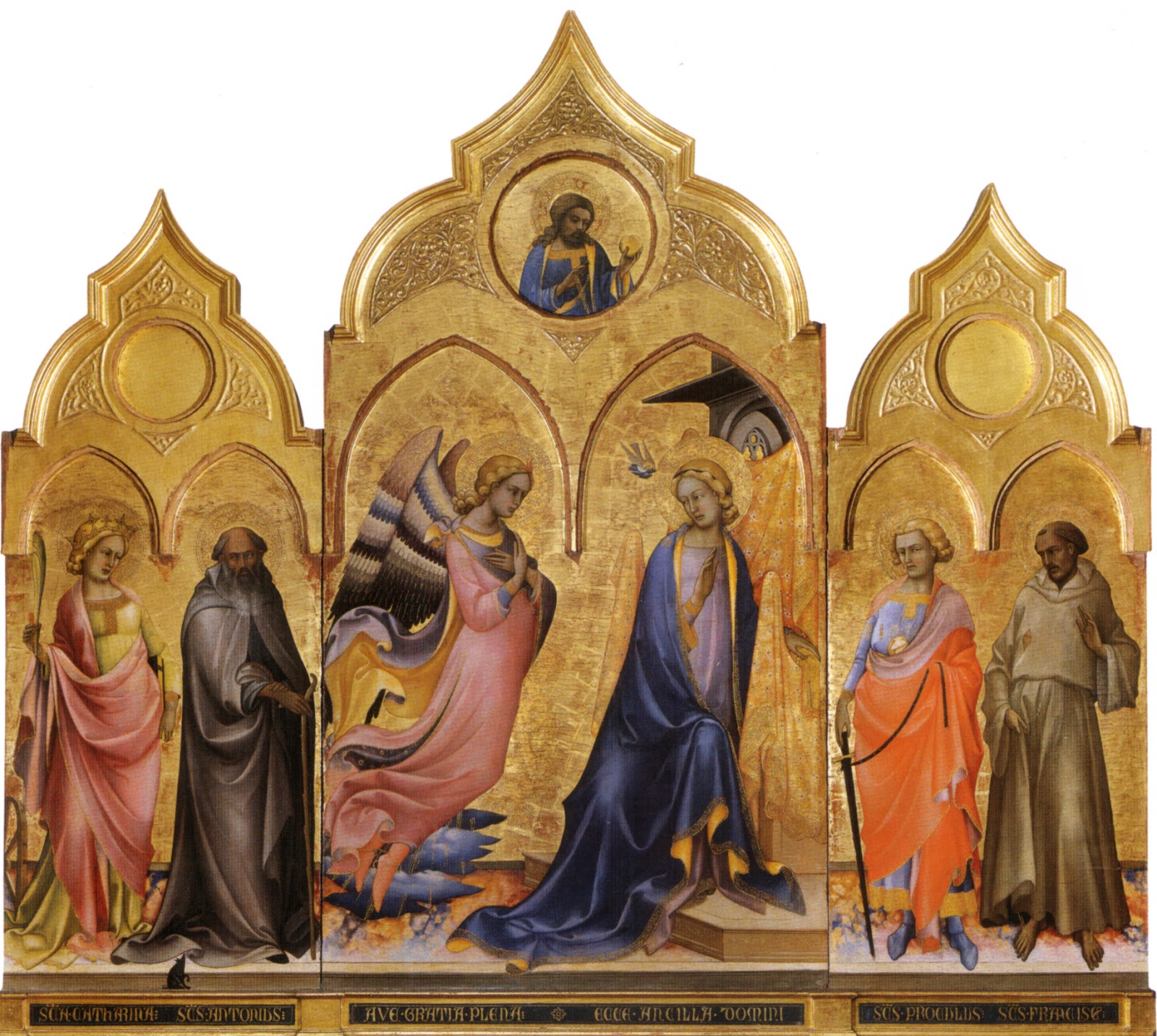 1600x1433 The History Of Painting In Florence Lorenzo Monaco And Monastic - Gothic Art Painting