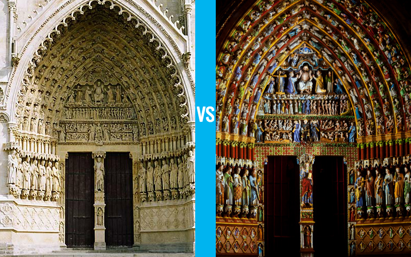 800x500 Wow! Medieval Cathedrals Used To Be Full Of Brilliant Colors - Gothic Cathedral Painting