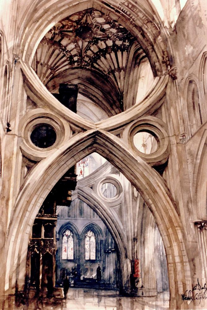 668x1000 Art - Gothic Cathedral Painting