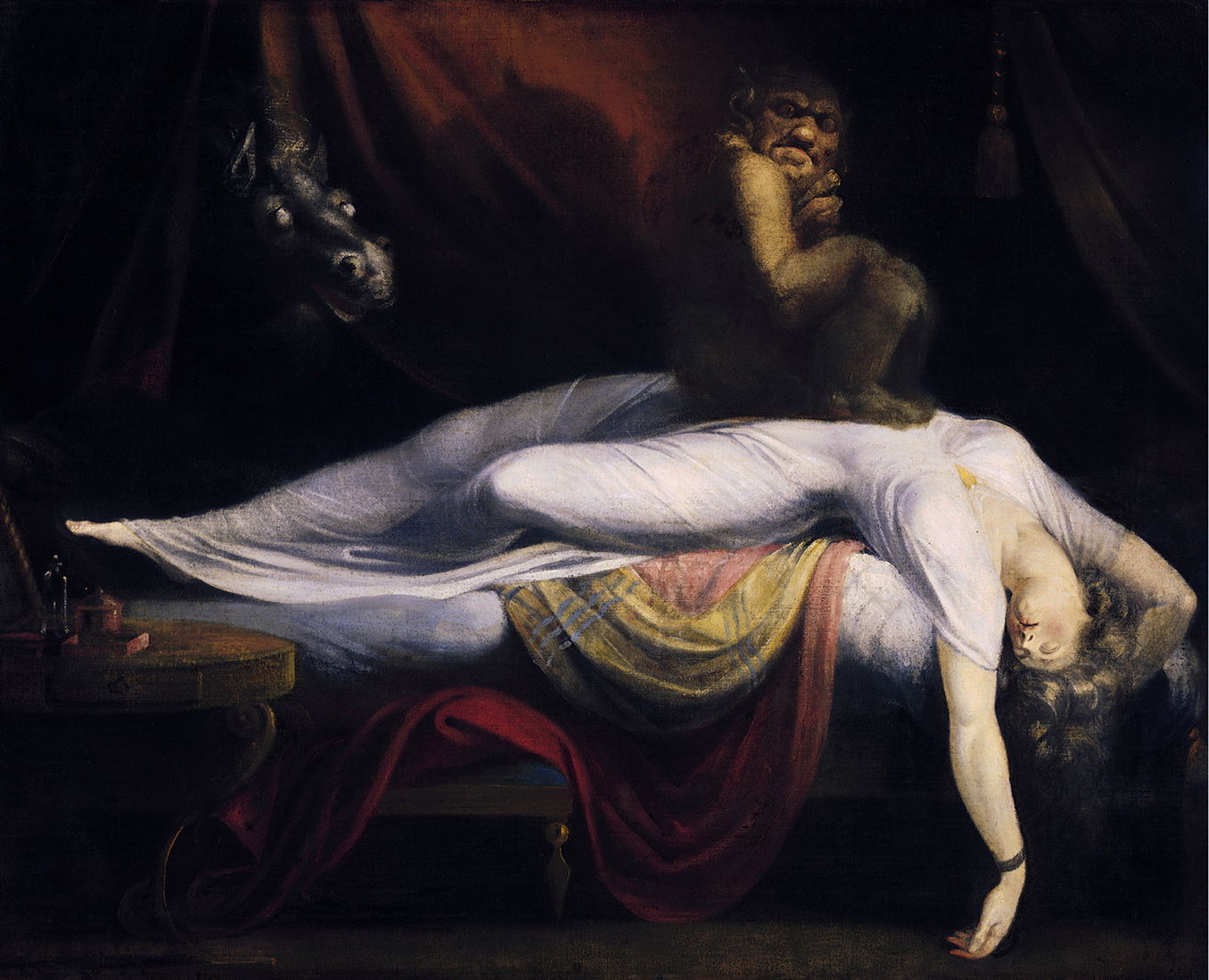 1356x1099 The Story In Paintings Henry Fuseli, Swiss Gothic The Eclectic - Gothic Painting