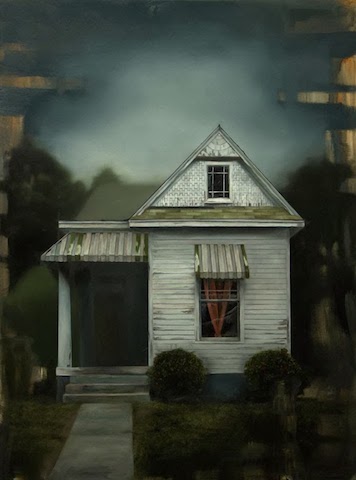 356x480 Southern Gothic Style Paintings Of Decaying Houses Page 4 - Gothic Style Painting