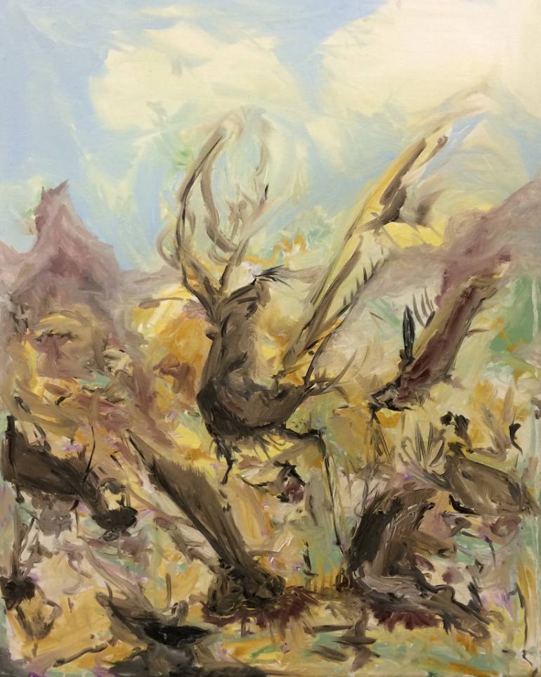 770x963 Saatchi Art Alpine Mutants Painting By Matthew Gould - Gould Painting