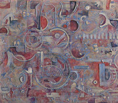 500x440 Tracery By David Gould (2017) Painting Acrylic, Watercolor - Gould Painting