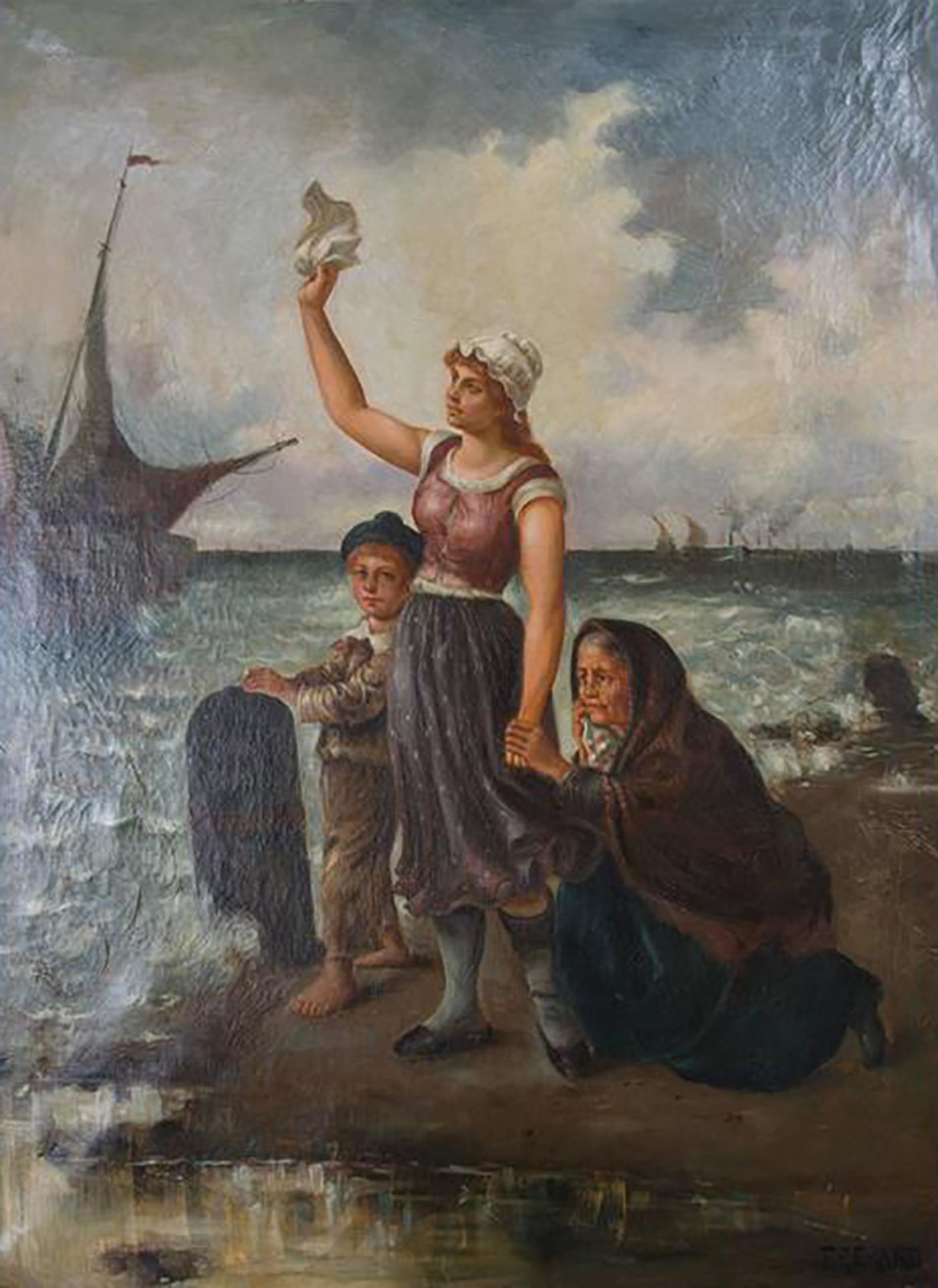 1400x1922 Fernand Marie Le Gout - Gout Painting