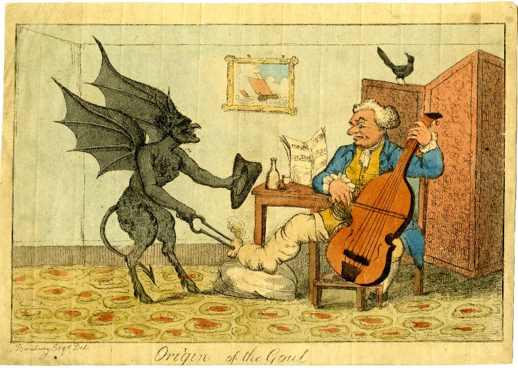 750x533 British Museum - Gout Painting