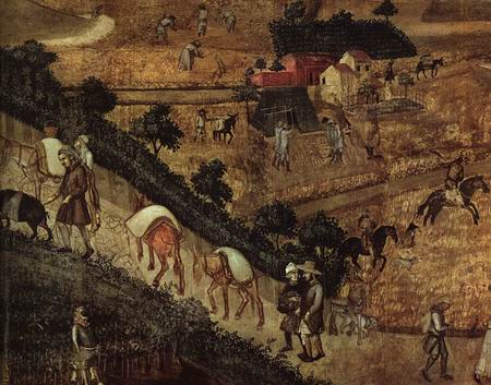 450x353 The Effects Of Good Government In The Countryside Painting, - Government Painting