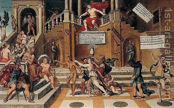 561x350 The Calumny Apelles And An Allegory The Government - Government Painting