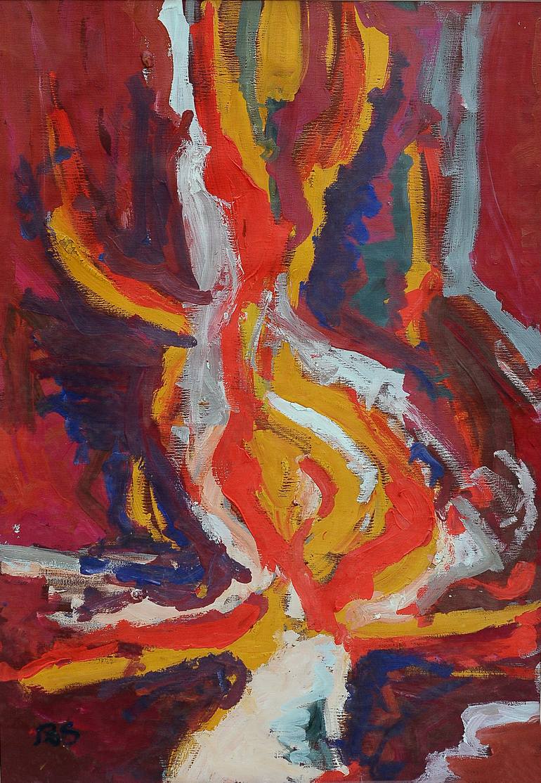 770x1114 Saatchi Art Grace Painting By Birute Nomeda Stankuniene - Grace Painting