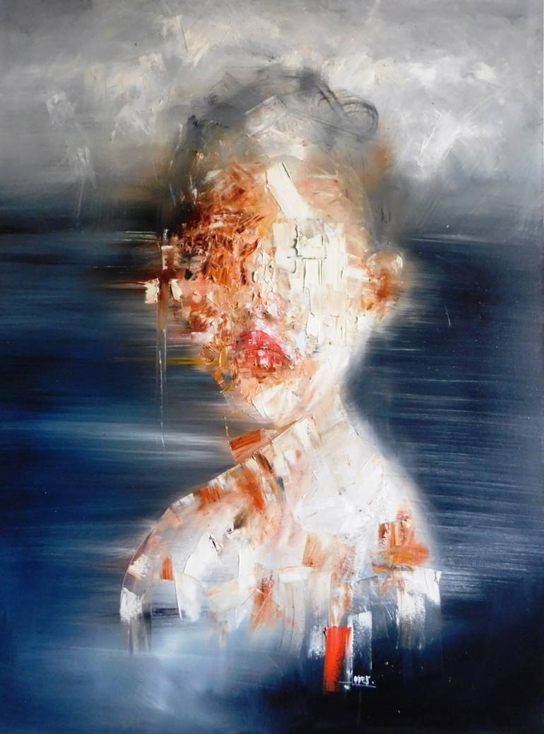 770x1040 Saatchi Art With Grace Painting By Moses Salihou - Grace Painting