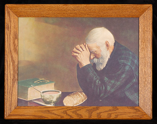 550x434 The Grace Photo By My Great Great Great Uncle Eric Enstrom - Grace Painting