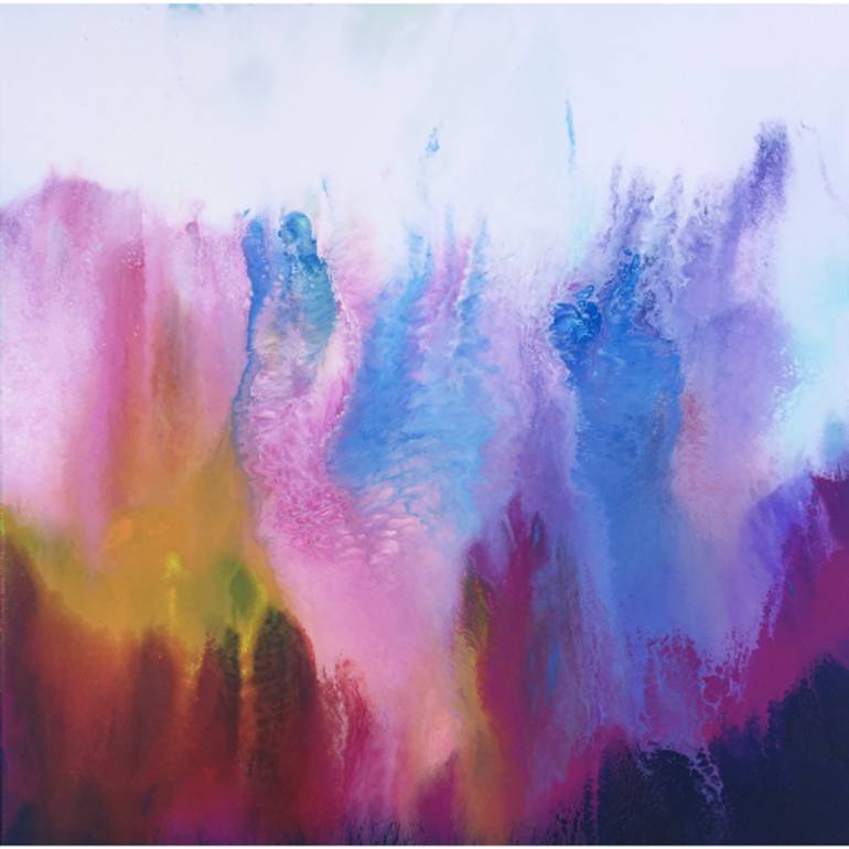 770x770 Saatchi Art Graceful Painting By Linda Bailey - Graceful Painting