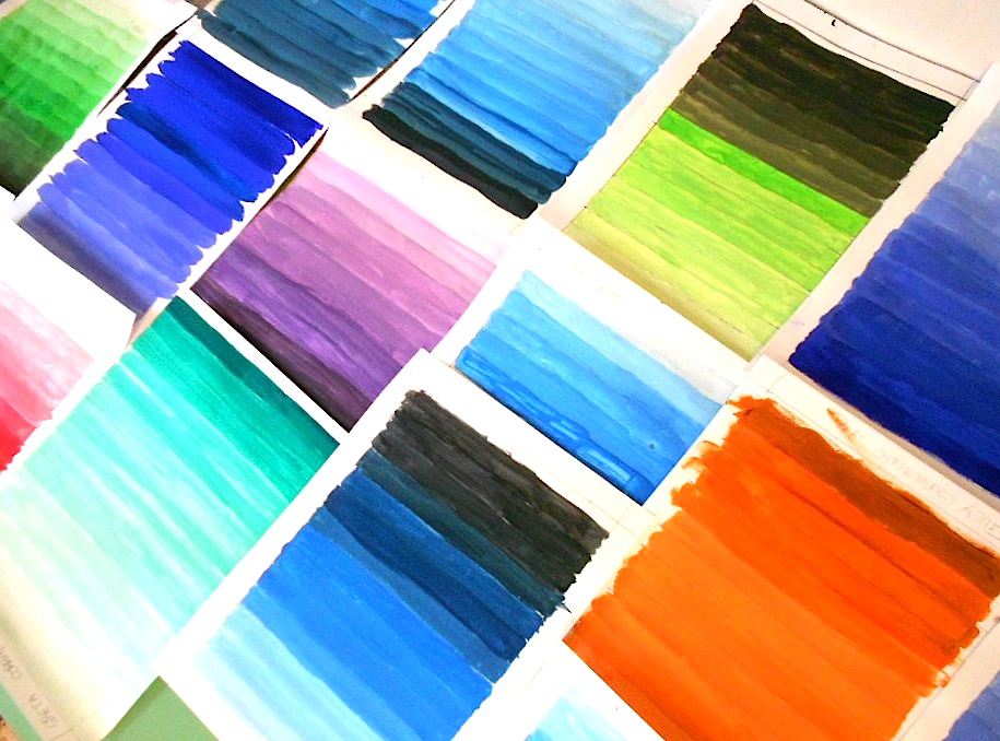 915x678 Tonal Gradation With Circles - Gradation Painting