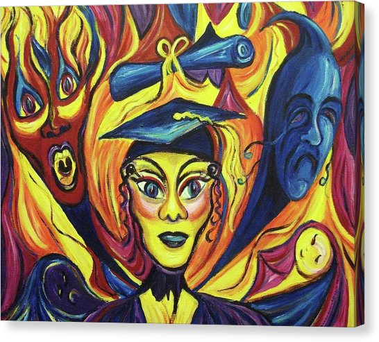 546x493 Graduation Painting By Suzanne Marie Leclair - Graduation Painting