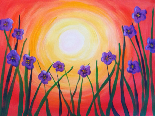640x478 Sunny Awakening - Graduation Painting