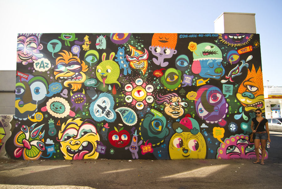 900x604 Graffiti Selection Of Paintings By Bue Street Art Pictures - Graffiti Art Painting