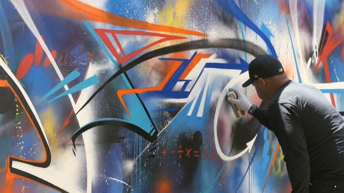 709x399 Graffiti Art Supplies Mathematics, The Arts Video Pbs - Graffiti Art Painting