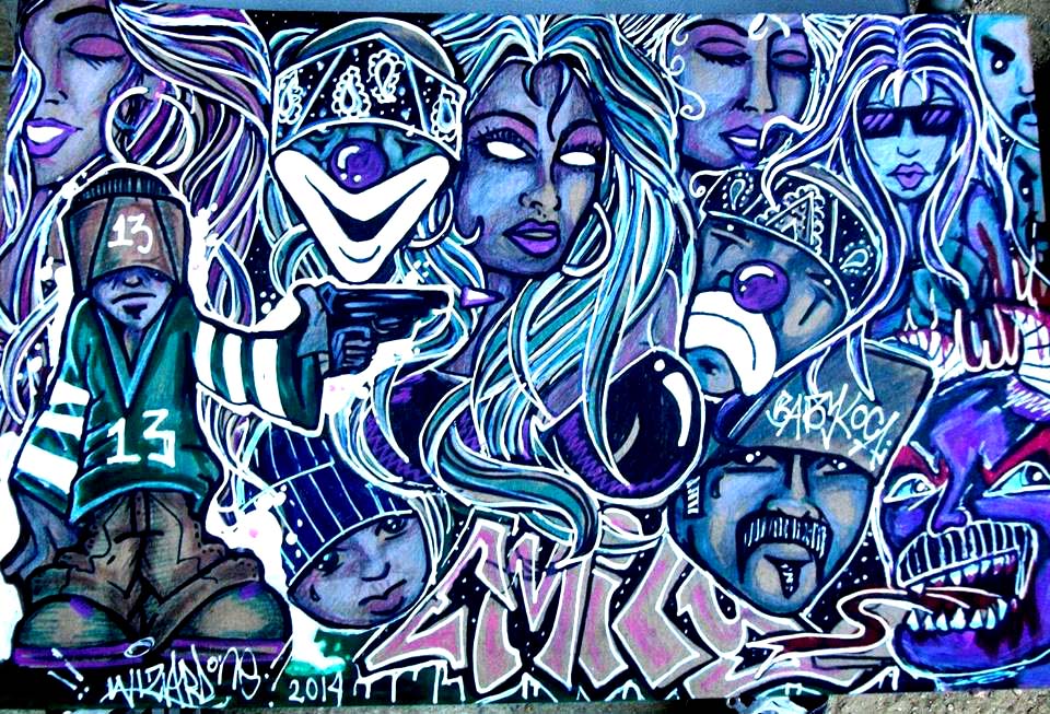 960x653 Graffiti Painting By Wizard1labels - Graffiti Painting