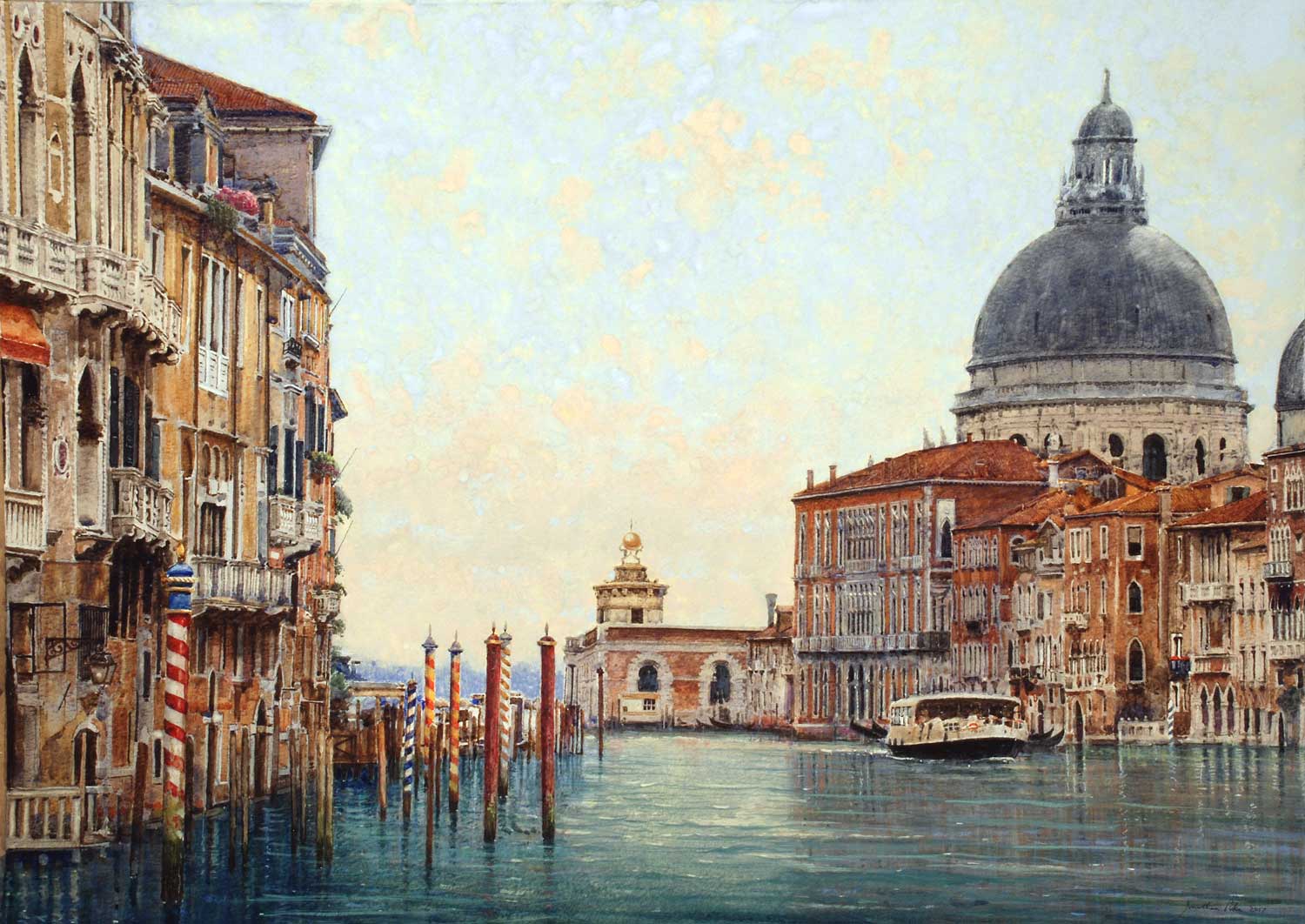 1500x1062 Jonathan Pike - Grand Canal Venice Painting