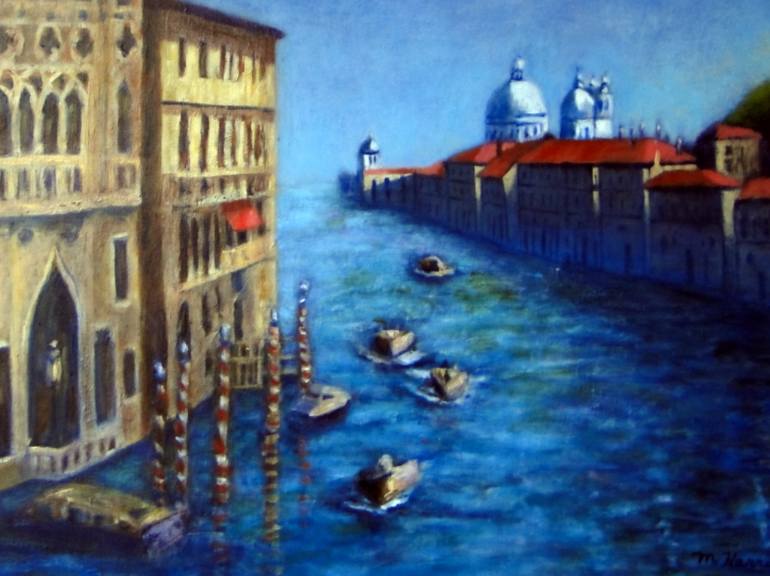 770x576 Saatchi Art Grand Canal, Venice Painting By Marie T Harris - Grand Canal Venice Painting