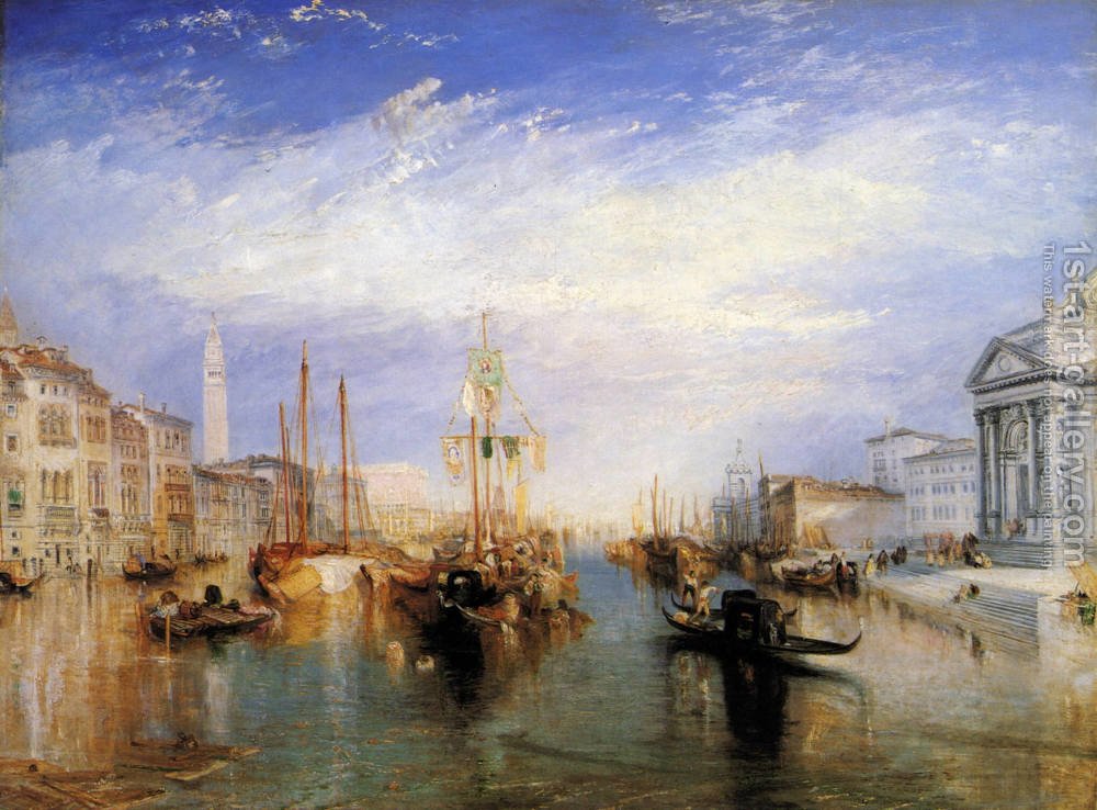 1000x738 The Grand Canal, Venice 1835 Turner Reproduction 1st Art Gallery - Grand Canal Venice Painting