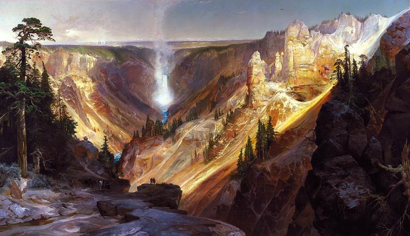 800x460 The Grand Canyon Of The Yellowstone Smithsonian American Art Museum - Grand Canyon Of The Yellowstone Painting