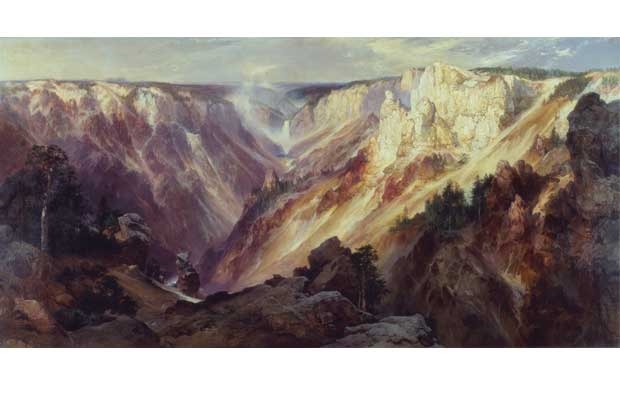 620x413 The Grand Canyon Of The Yellowstone In Paint And Pixels Honolulu - Grand Canyon Of The Yellowstone Painting