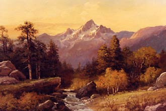 330x221 Robert Wood. Grand Tetons. - Grand Teton Painting