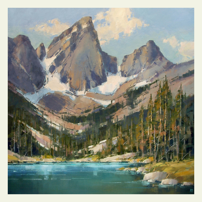 650x650 West Creek Studio, The Fine Art Of David W. Mayer - Grand Teton Painting