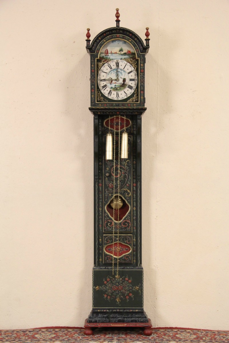 800x1200 Sold - Grandfather Clock Painting