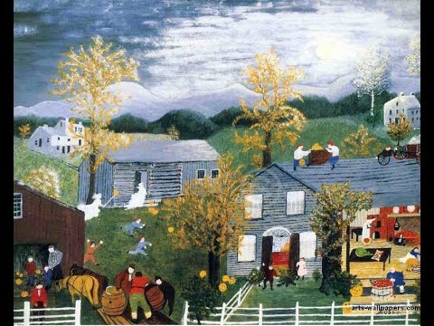 480x360 Grandma Moses American Folk Artist - Grandma Moses Painting