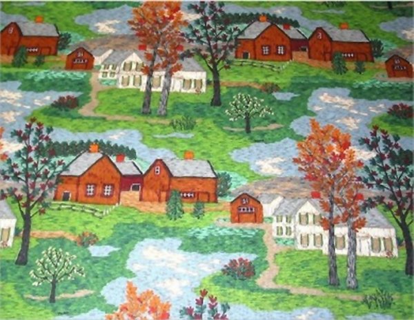 600x463 Garden Of Praise Grandma Moses Artist - Grandma Moses Painting