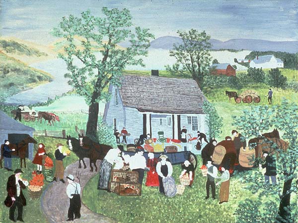 Grandma Moses Painting At PaintingValley Com Explore Collection Of   Grandma Moses Painting 20 