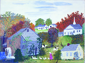 300x221 The Legend Of Grandma Moses - Grandma Moses Painting