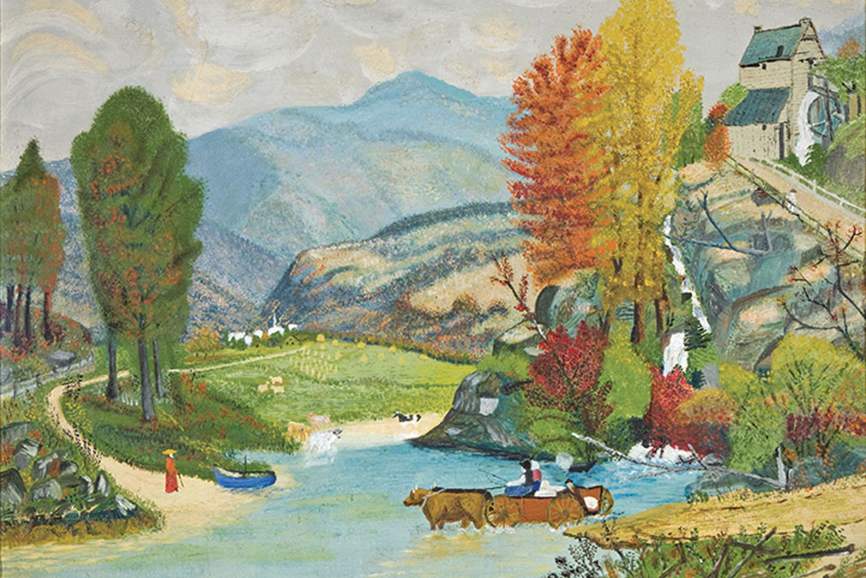 960x641 Folk Artist Grandma Moses - Grandma Moses Painting