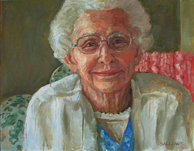650x507 Portrait Art Gallery - Grandma Painting