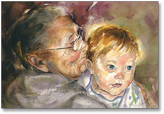 522x365 Congrats Grandma - Grandma Painting