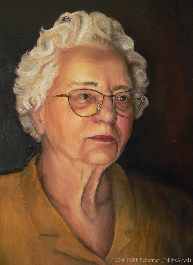 800x1098 Edith's Art Gallery - Grandmother Painting