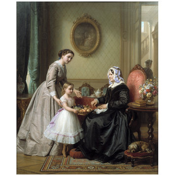 355x355 Grandmother's Birthday Dyckmans, Josephus Laurentius Vampa - Grandmother Painting