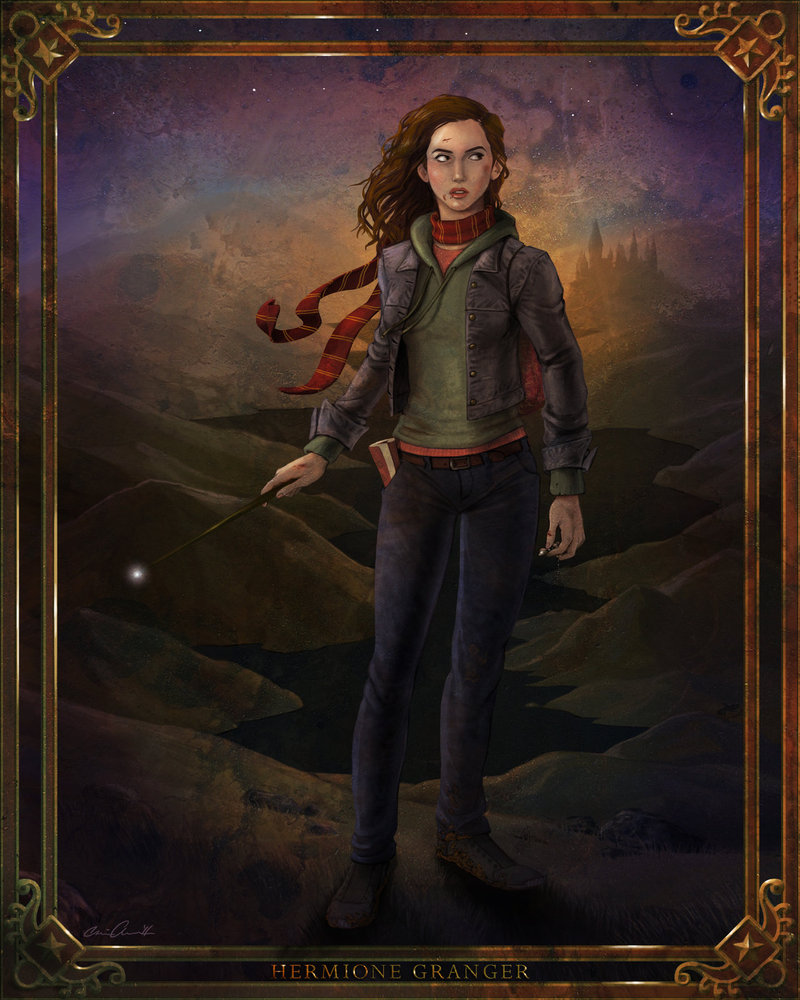 800x1000 Hermione Granger By Chrisables - Granger Painting