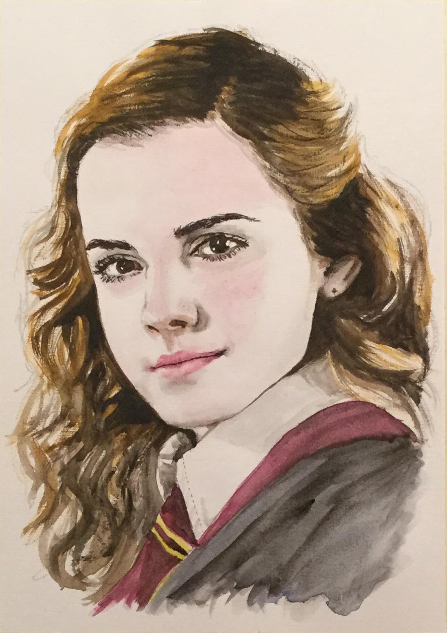 888x1256 Hermione Granger Painting - Granger Painting