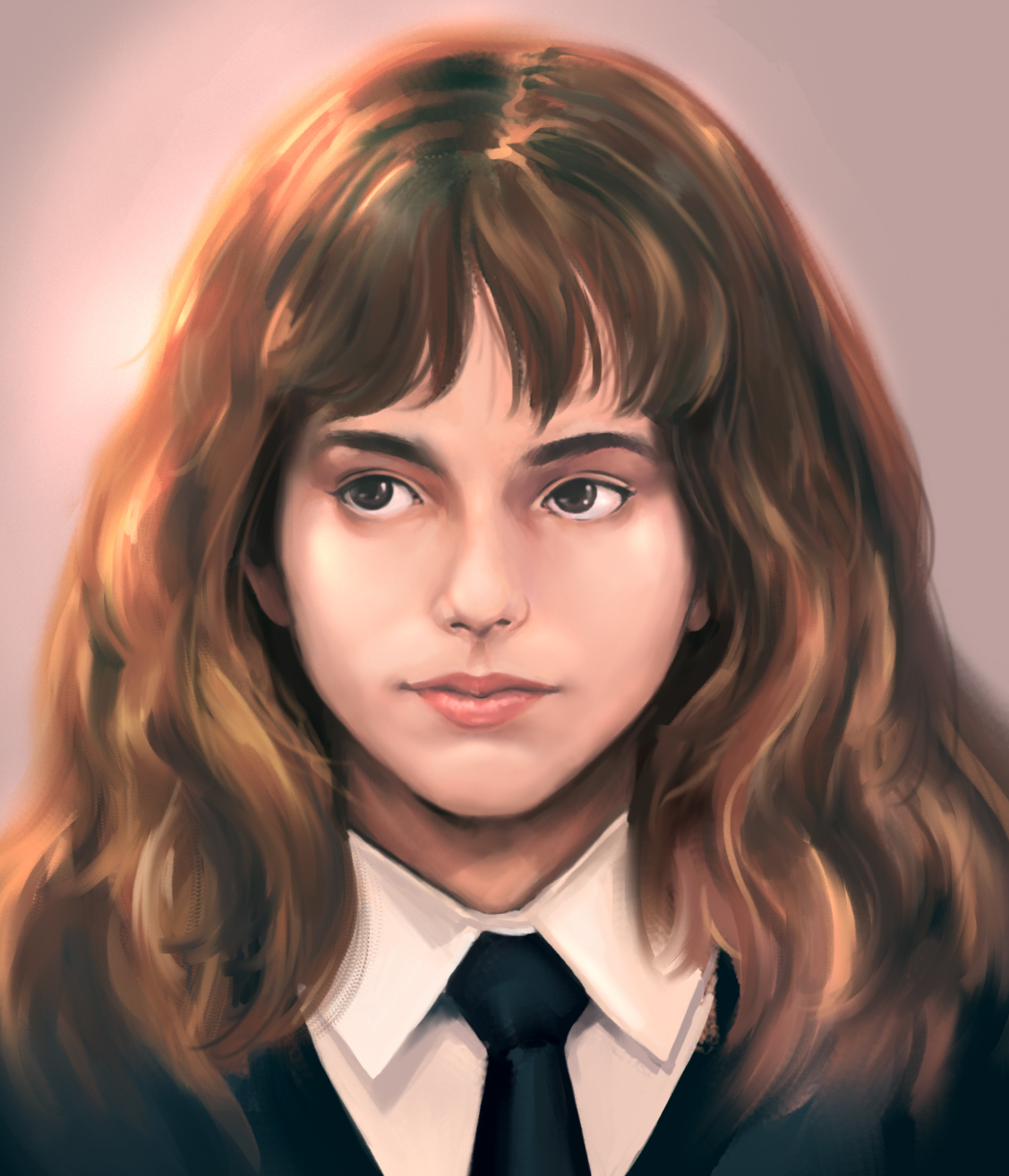 1127x1314 Photo Study 44 Hermione Granger Wczeon Art - Granger Painting