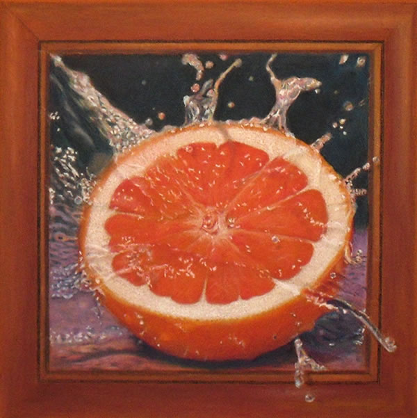 600x601 Grapefruit Splash! - Grapefruit Painting