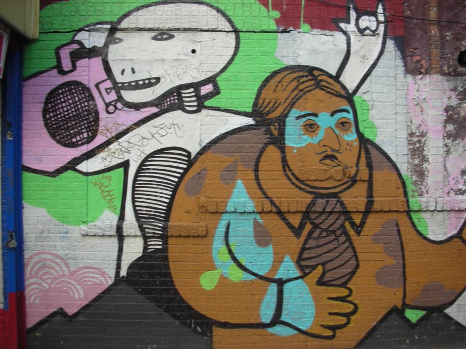 960x720 New York Mexican Street Art (Graph Painting) - Graph Painting