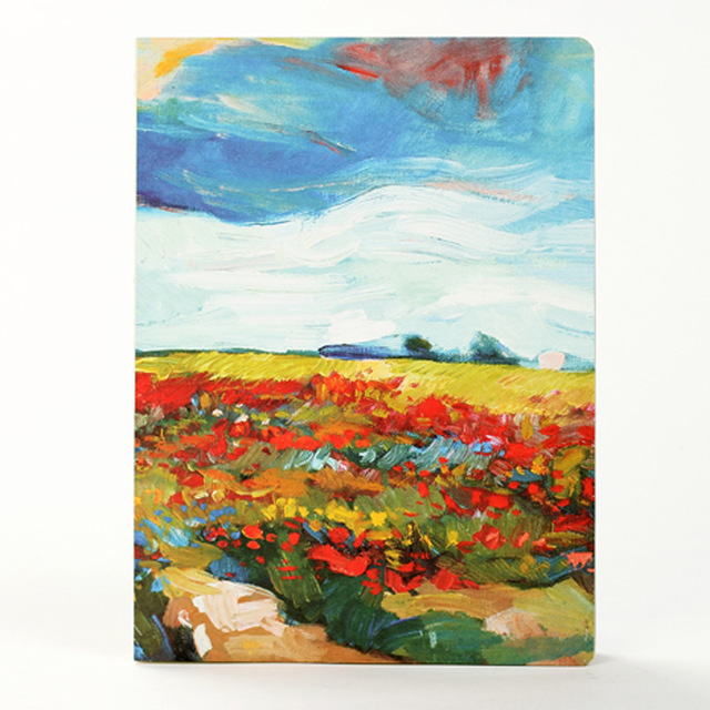 640x640 Painting Cover B5 Art Painting Notebook Luxury Journal School - Graph Painting