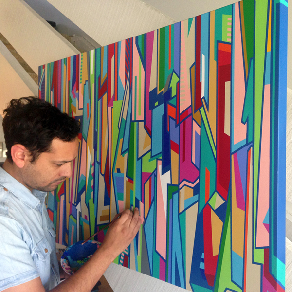 600x600 Dribbble - Graph Painting